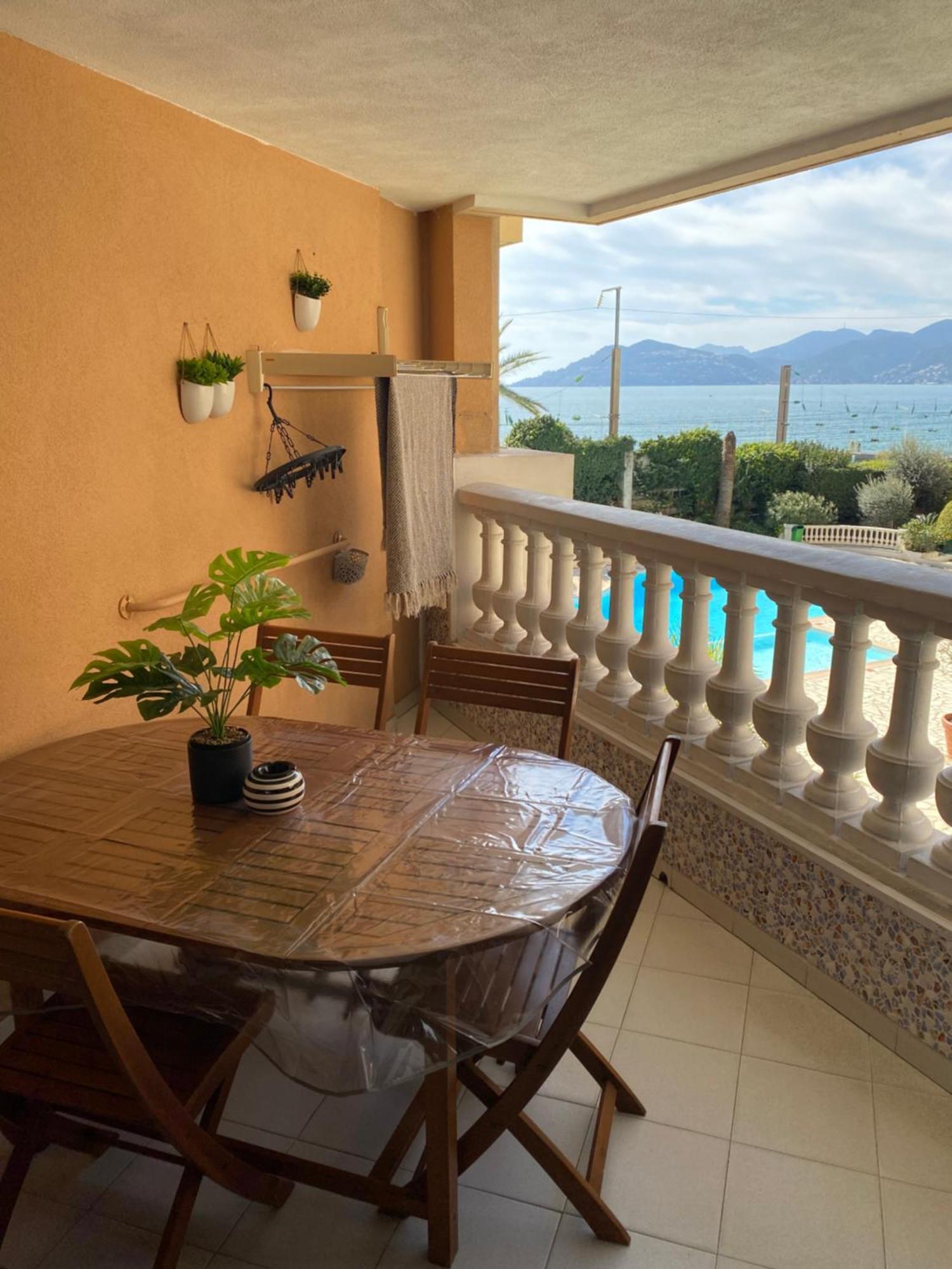 Bord De Mer, Terrasse, Tout A Pieds Канны Экстерьер фото
